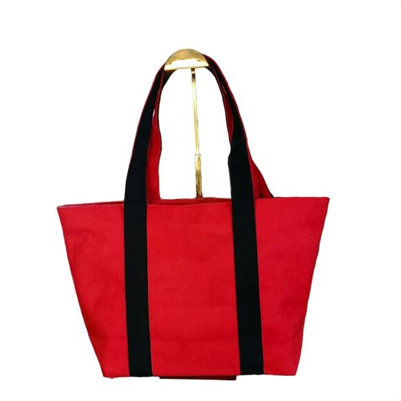 MICHAEL KORS Red & Black Suede Effect Tote Bag - Picture 2 of 9